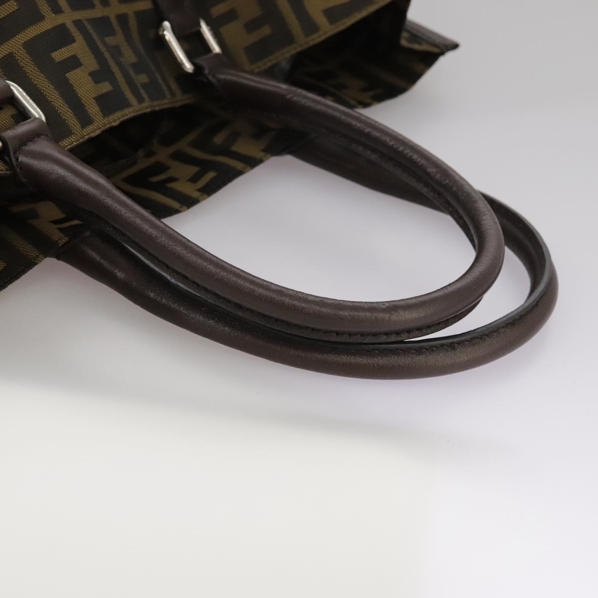 Fendi Zucca Brown Canvas Tote Bag ()