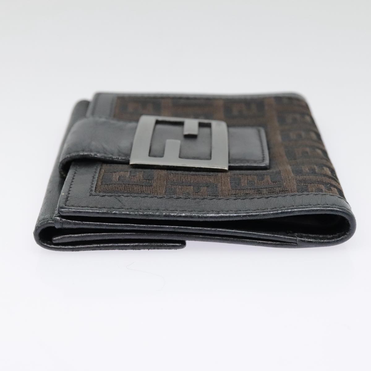 Fendi Zucca Brown Canvas Wallet ()