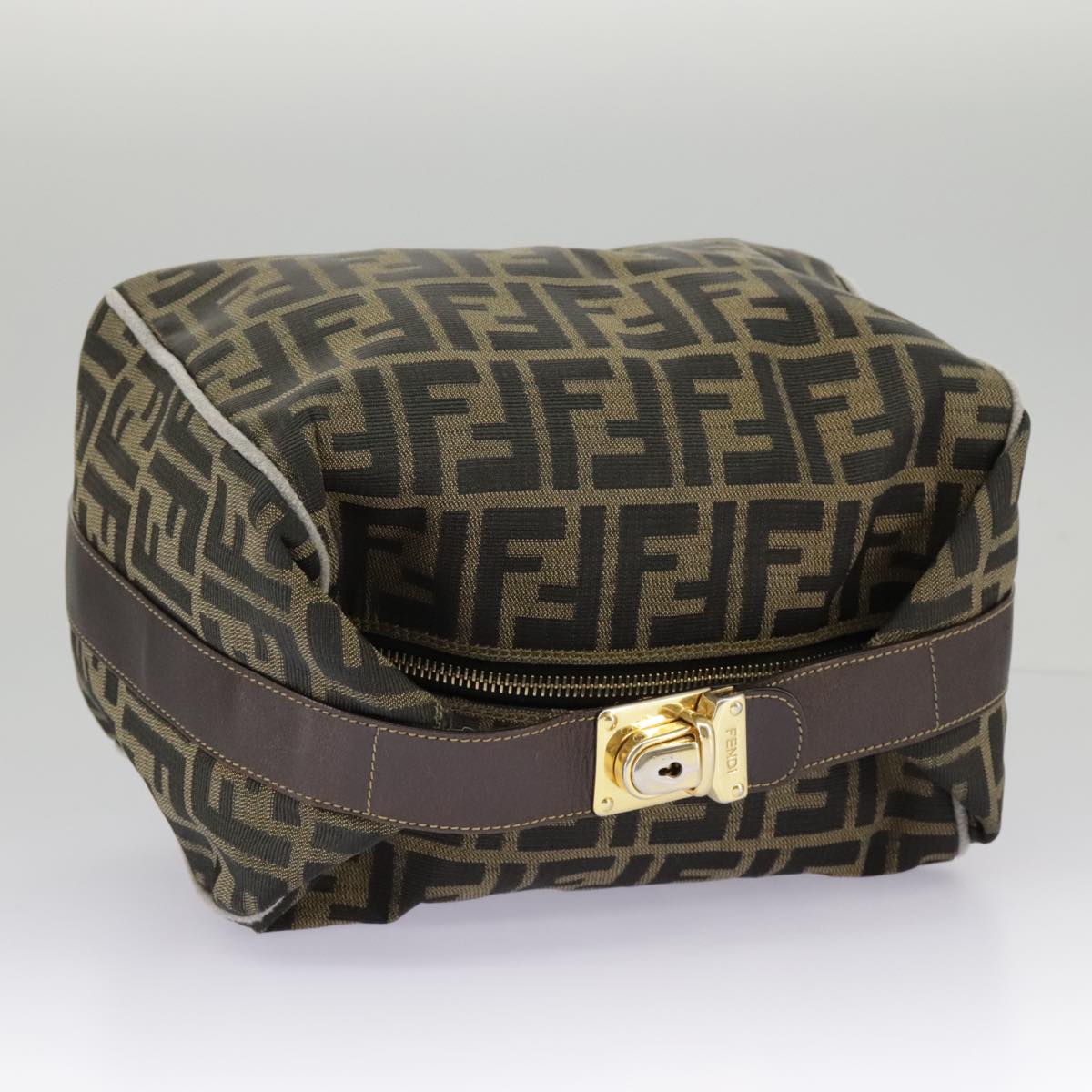 Fendi Black Canvas Handbag ()