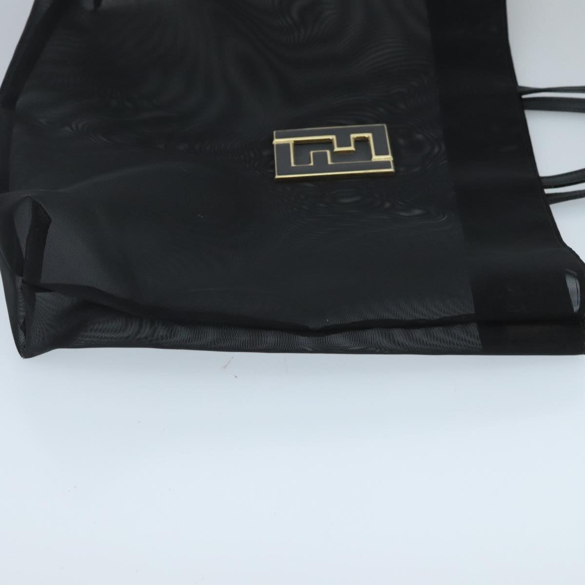 Fendi Ff Black Synthetic Tote Bag ()