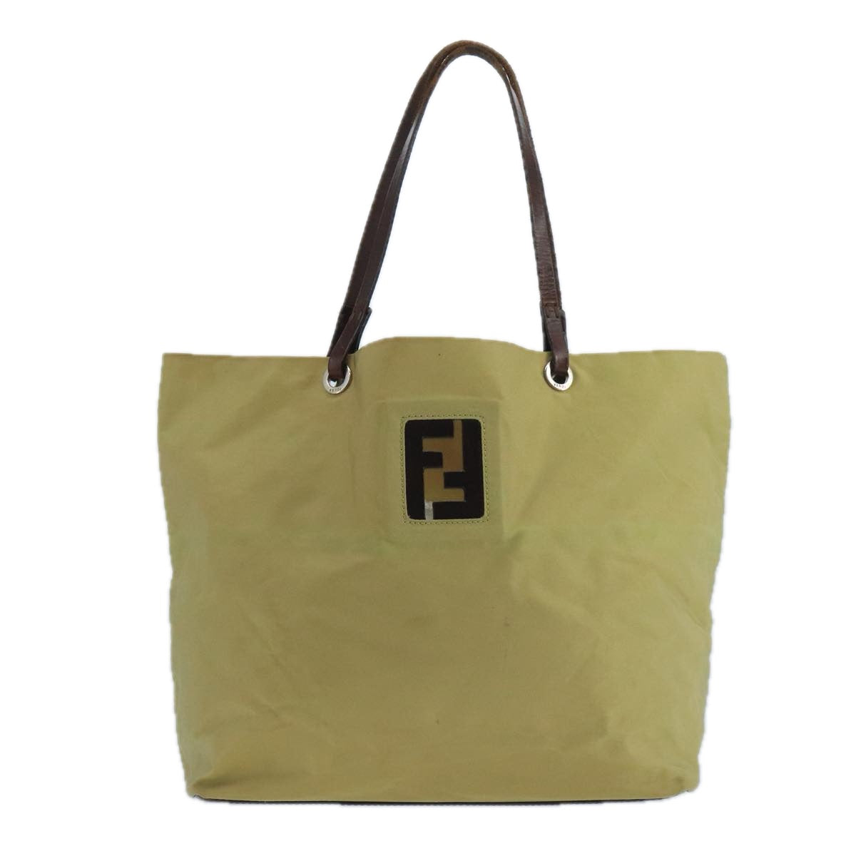 Fendi Ff Beige Synthetic Tote Bag ()