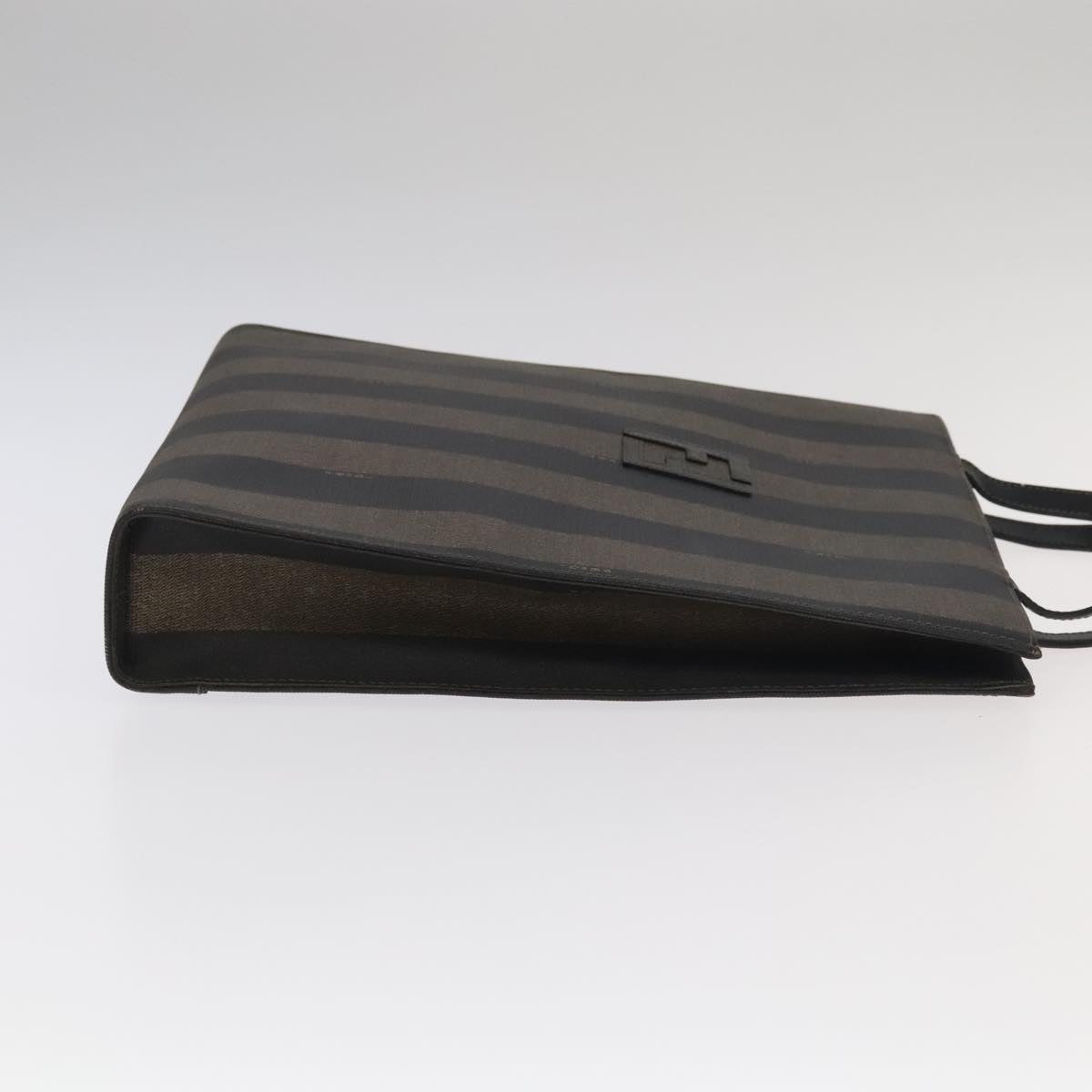 Fendi Pecan Brown Canvas Tote Bag ()