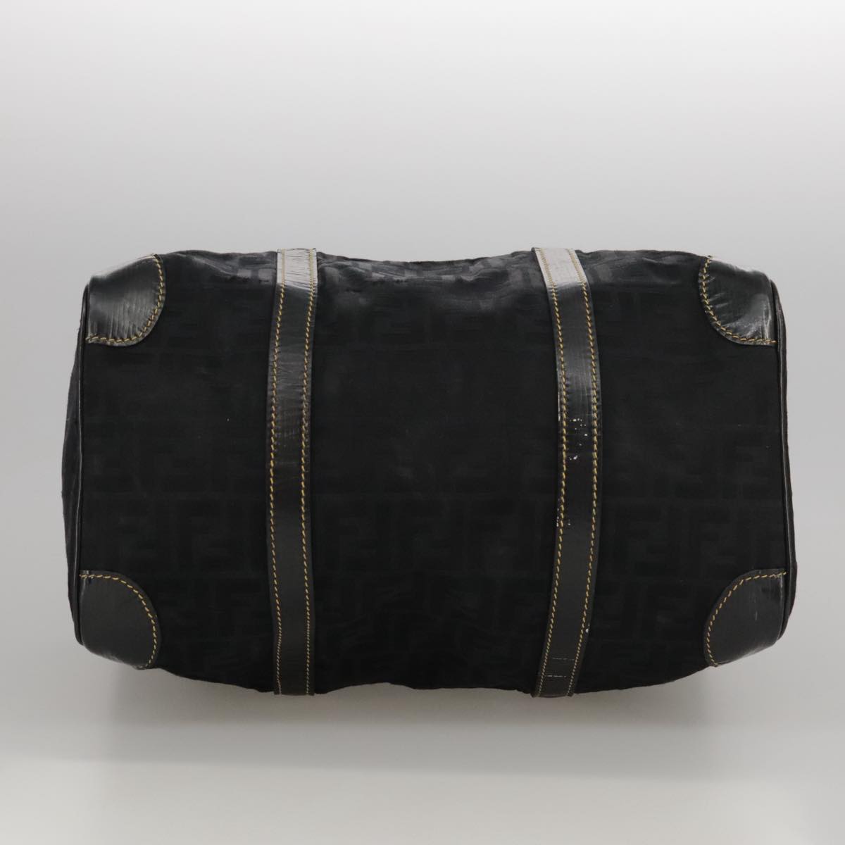 Fendi Black Canvas Travel Bag ()