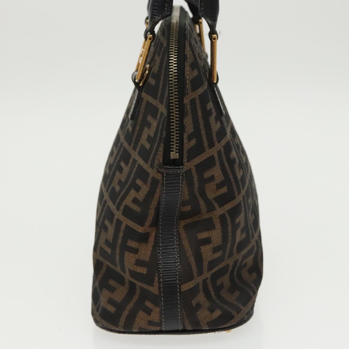 Fendi Zucca Brown Canvas Handbag ()