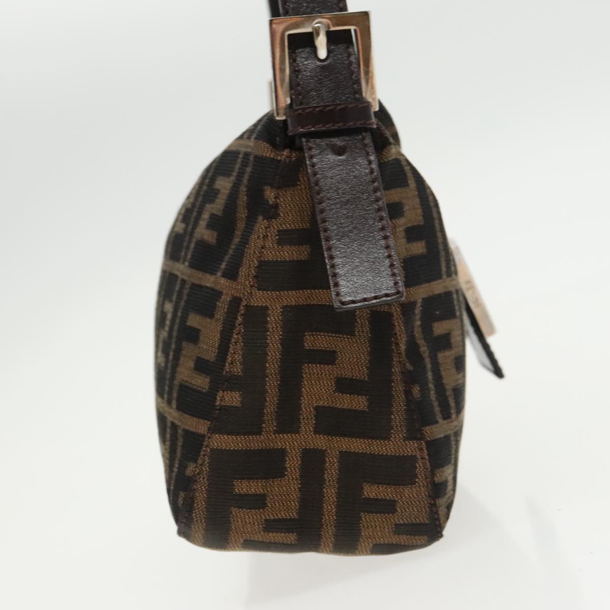 Fendi Brown Canvas Shoulder Bag ()
