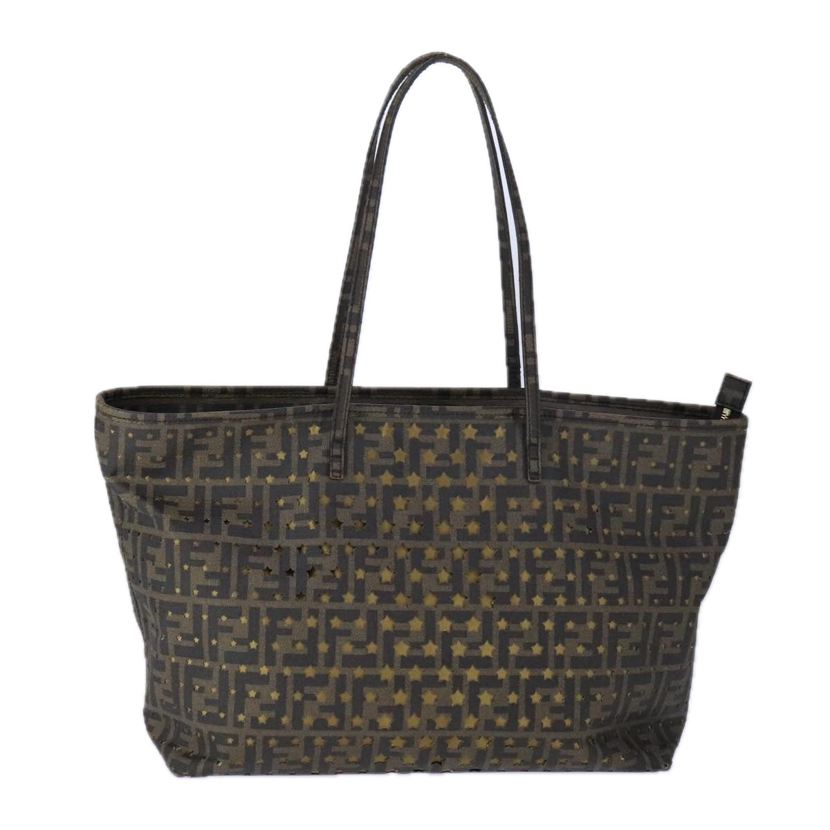 Fendi Zucca Brown Canvas Tote Bag ()