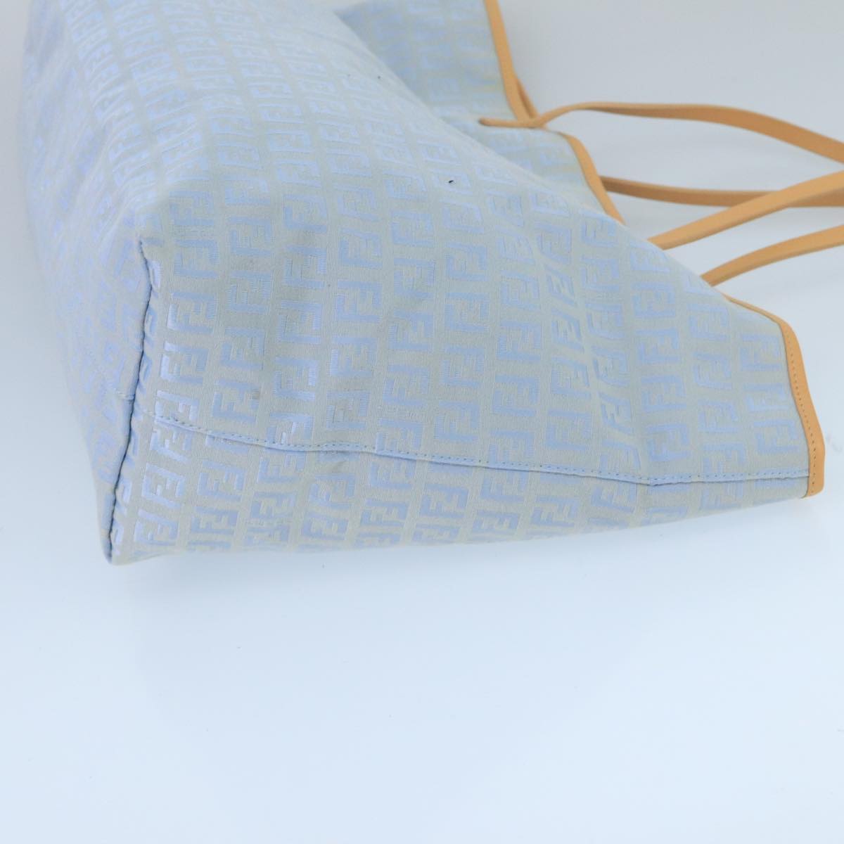 Fendi Blue Canvas Tote Bag ()