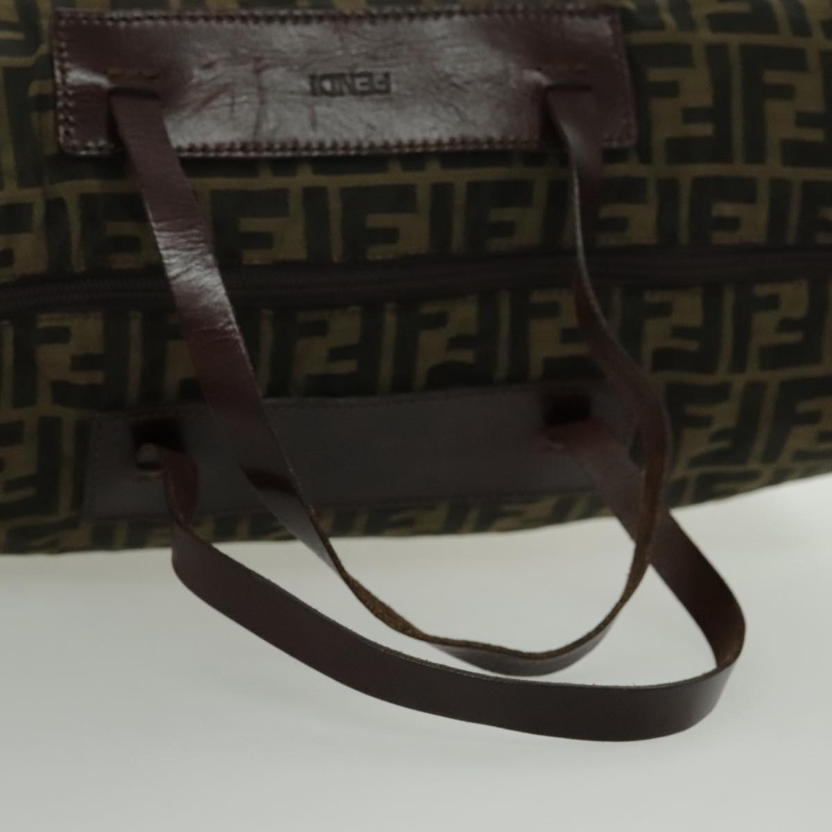 Fendi Brown Canvas Tote Bag ()