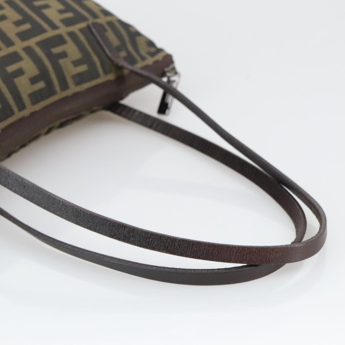 Fendi Roll Bag Brown Canvas Tote Bag ()