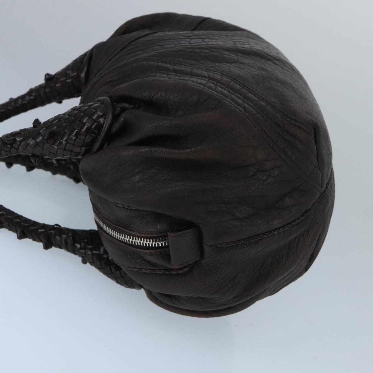 Fendi Spy Brown Leather Handbag ()