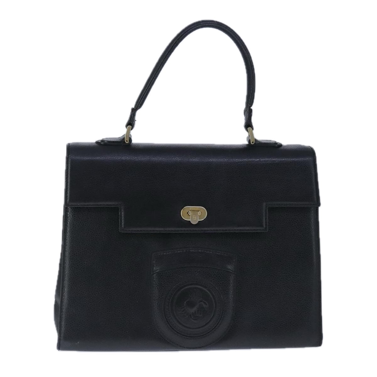 Fendi Fendi Black Leather Handbag ()
