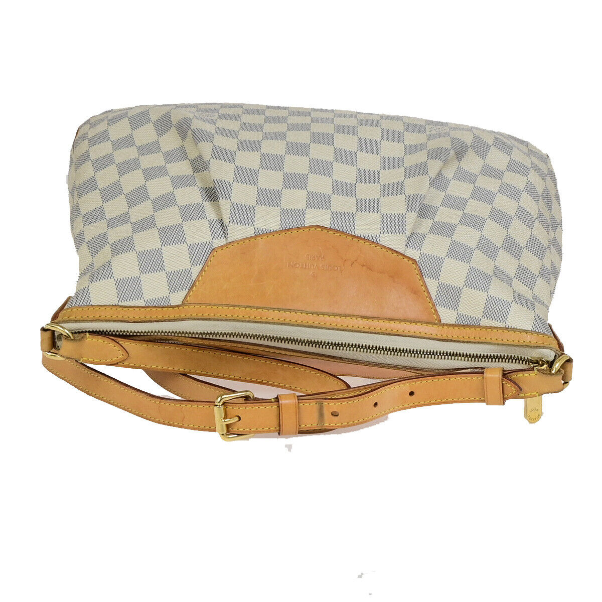 Louis Vuitton Siracusa Mm Canvas Shoulder Bag ()