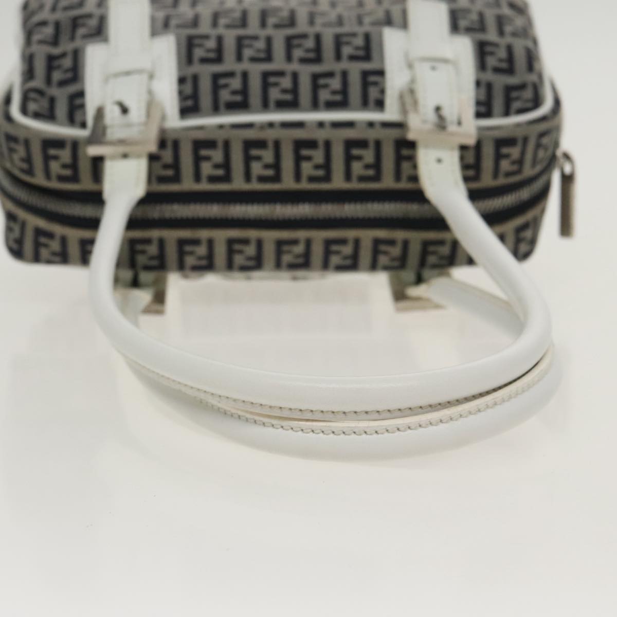 Fendi Navy Canvas Handbag ()