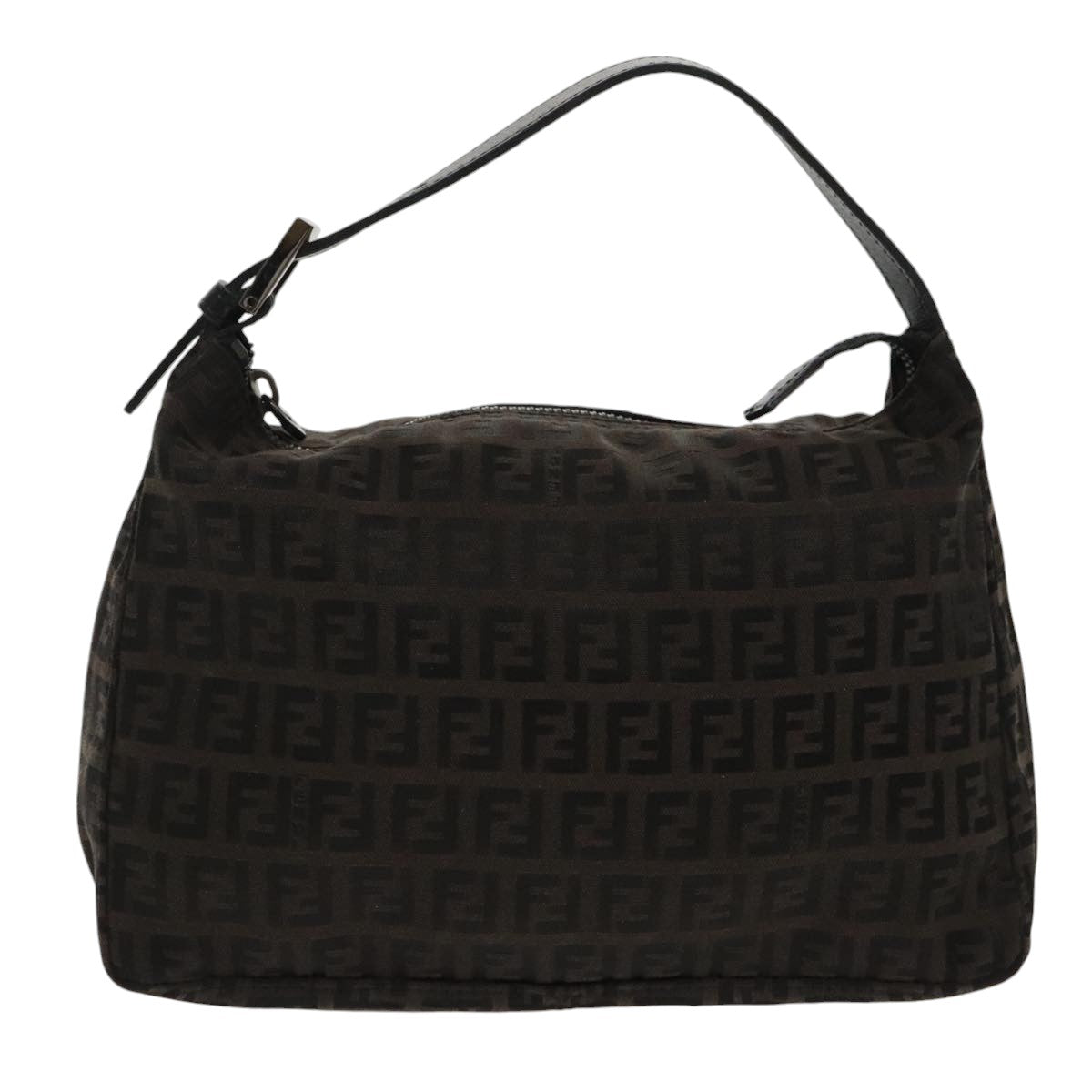 Fendi Brown Canvas Handbag ()