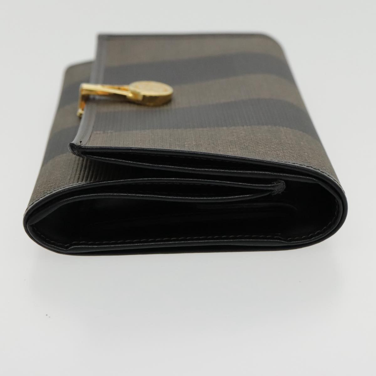 Fendi Brown Canvas Wallet ()