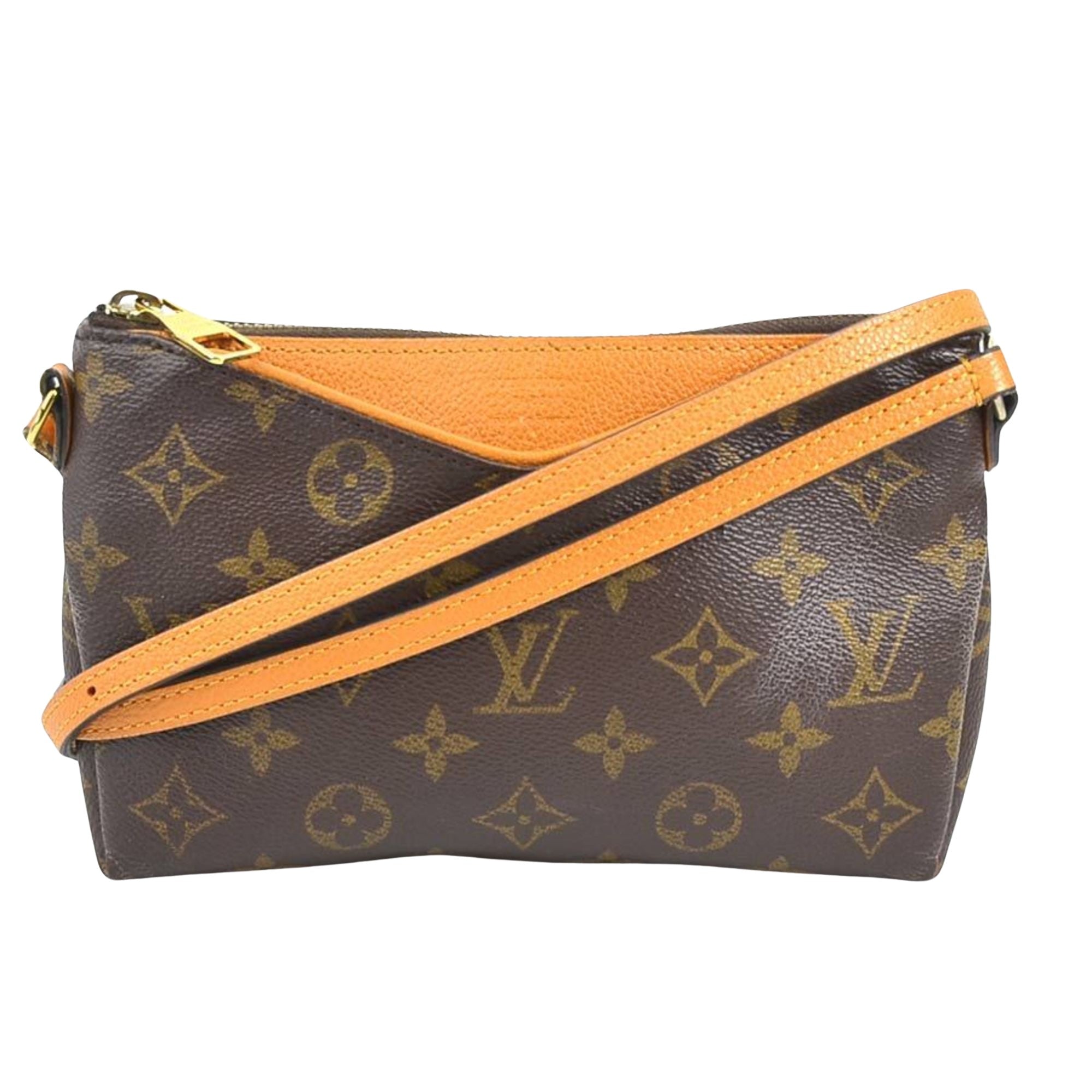 Louis Vuitton Pallas Canvas Shoulder Bag ()