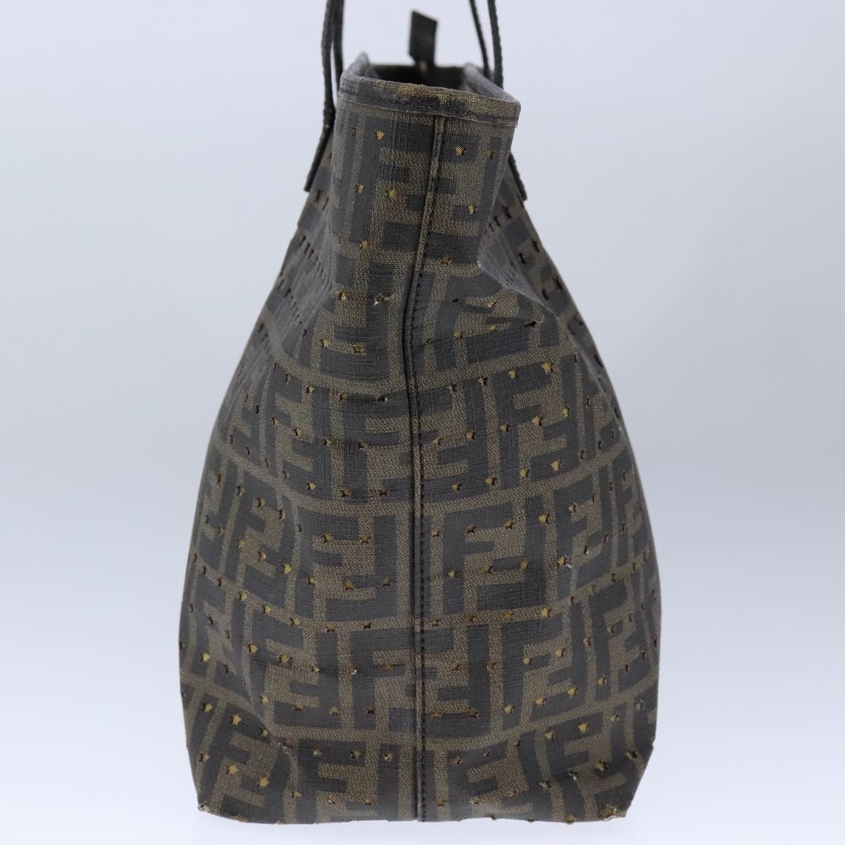 Fendi Zucca Brown Canvas Tote Bag ()