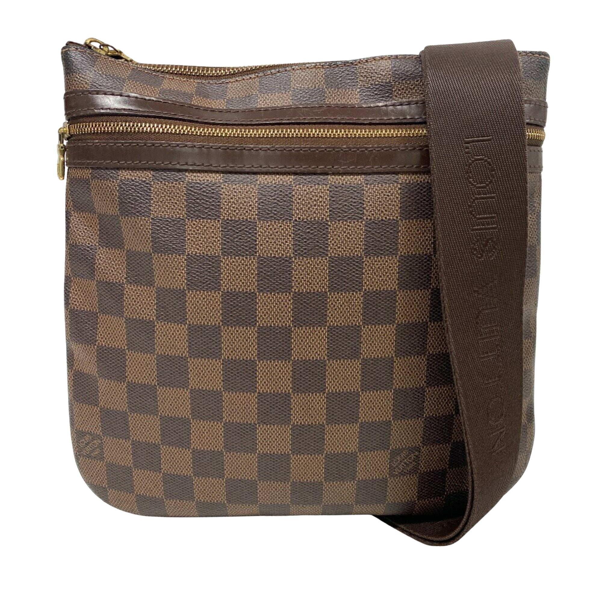 Louis Vuitton Bosphore Canvas Shoulder Bag ()