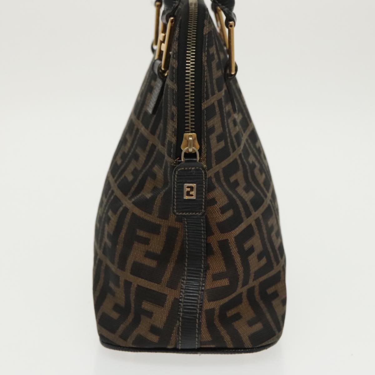 Fendi Zucca Brown Canvas Handbag ()
