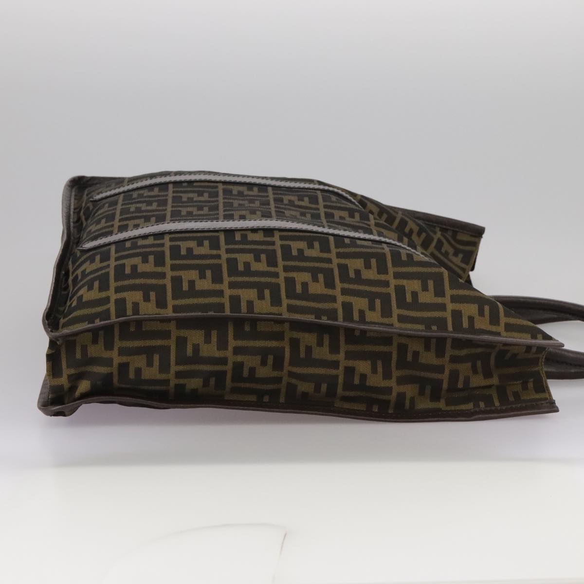 Fendi Zucca Brown Canvas Tote Bag ()