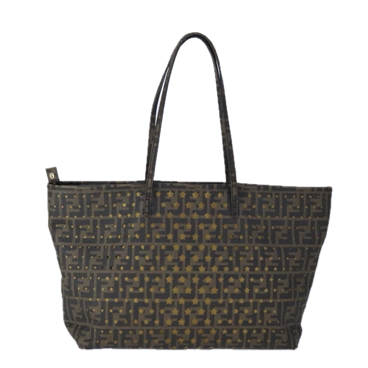 Fendi Zucca Brown Canvas Tote Bag ()
