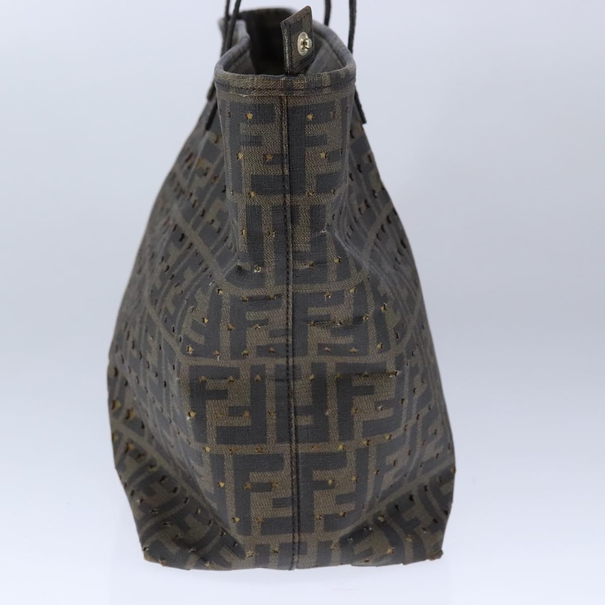 Fendi Zucca Brown Canvas Tote Bag ()
