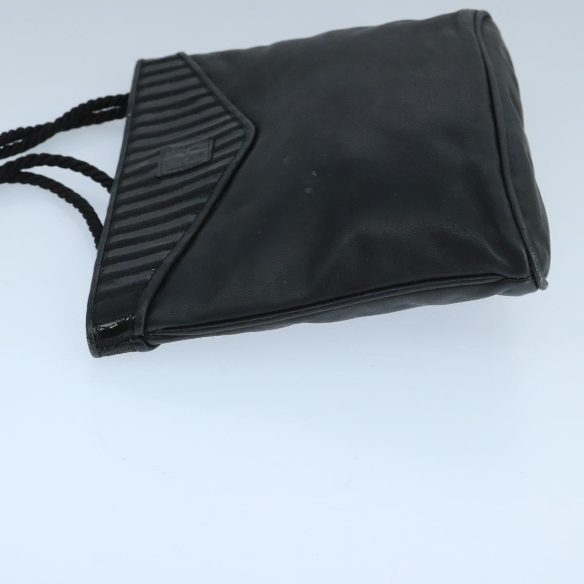 Fendi Black Leather Shoulder Bag ()