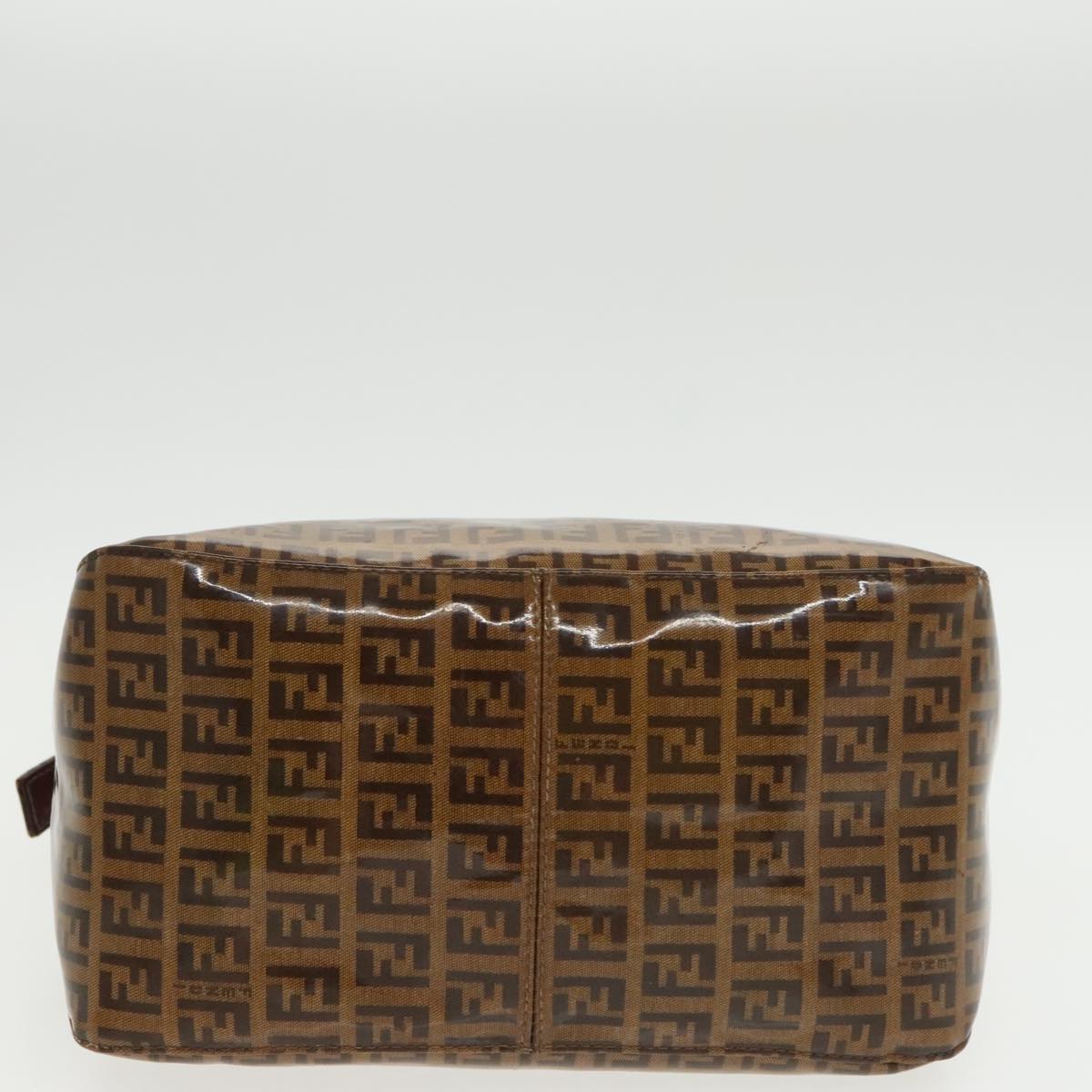 Fendi Zucchino Beige Canvas Shoulder Bag ()