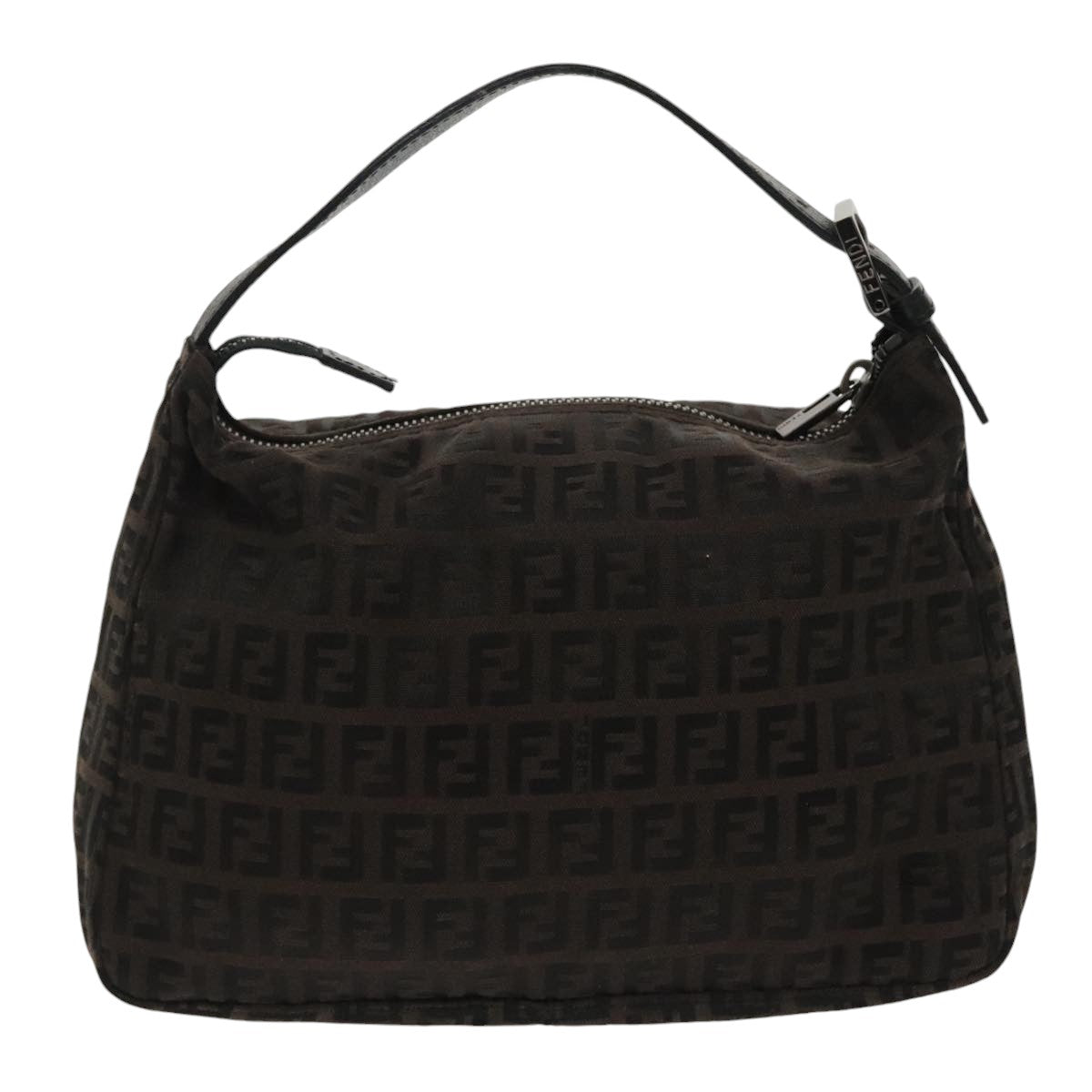 Fendi Brown Canvas Handbag ()