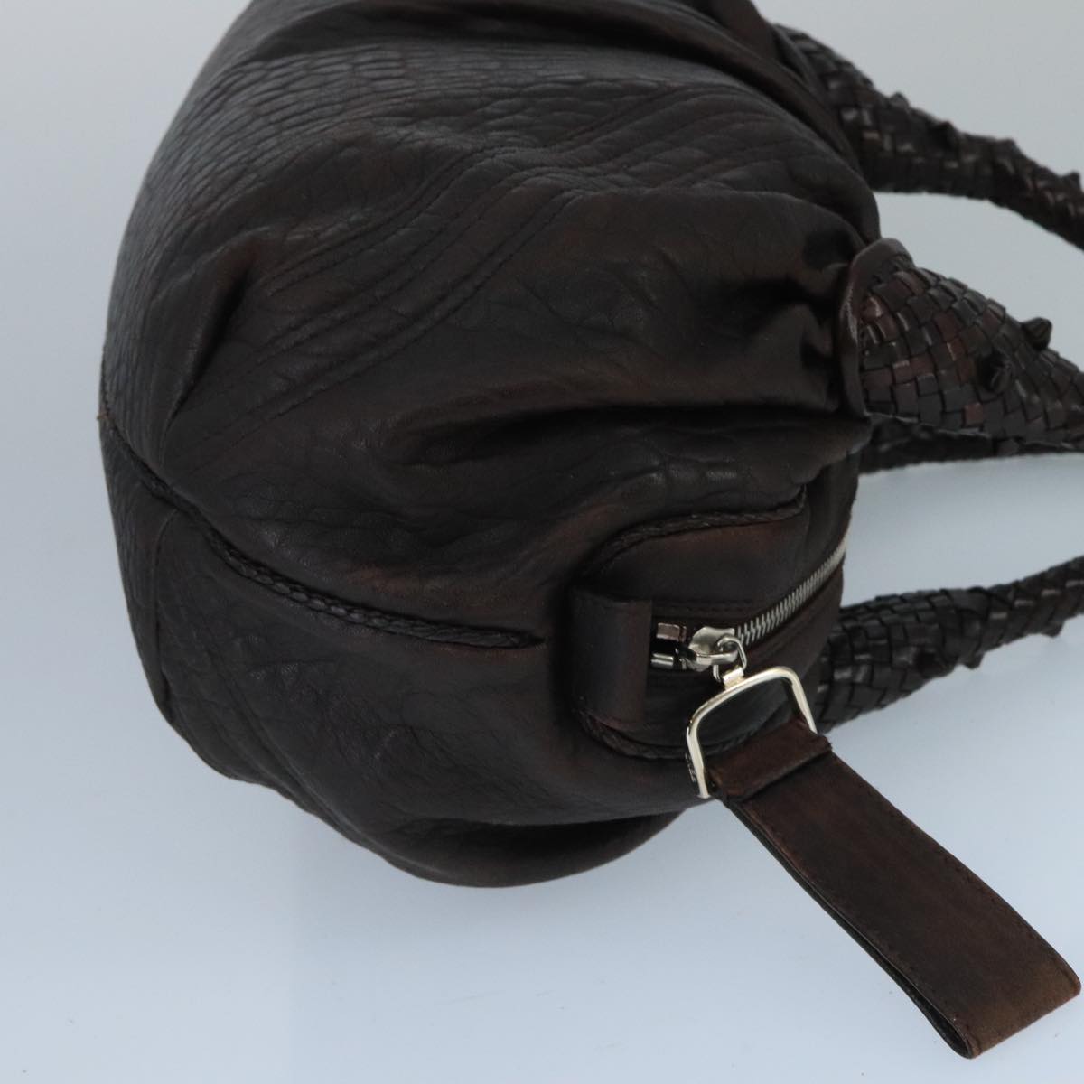 Fendi Spy Brown Leather Handbag ()