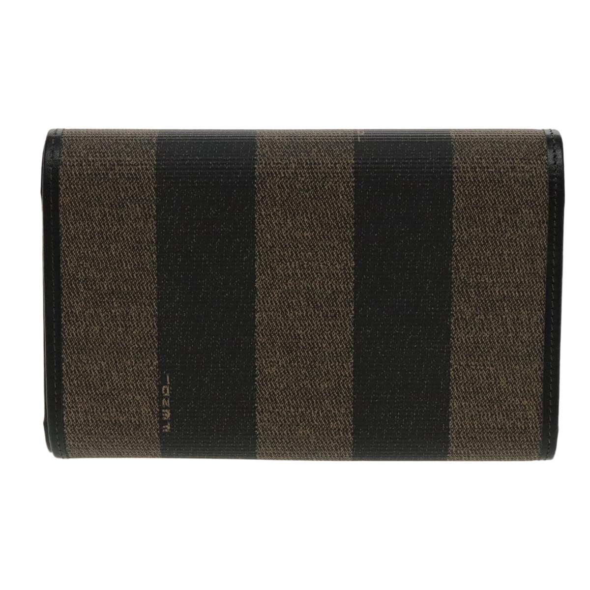 Fendi Brown Canvas Wallet ()