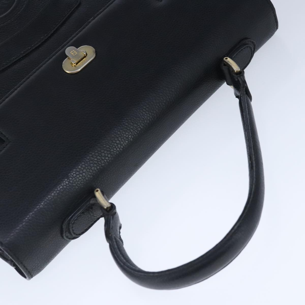 Fendi Fendi Black Leather Handbag ()