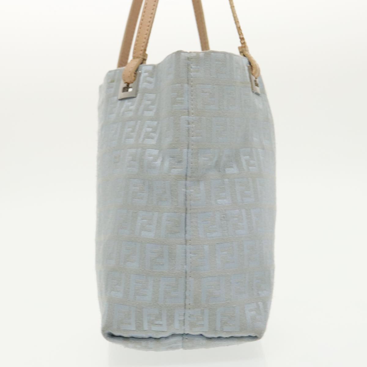 Fendi Blue Canvas Tote Bag ()