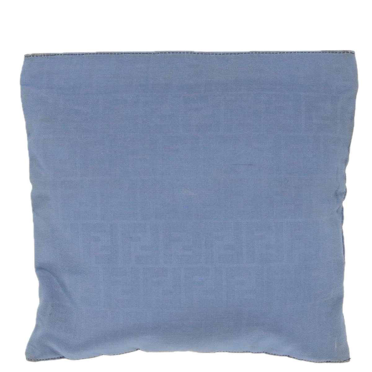 Fendi Ff Blue Canvas Clutch Bag ()
