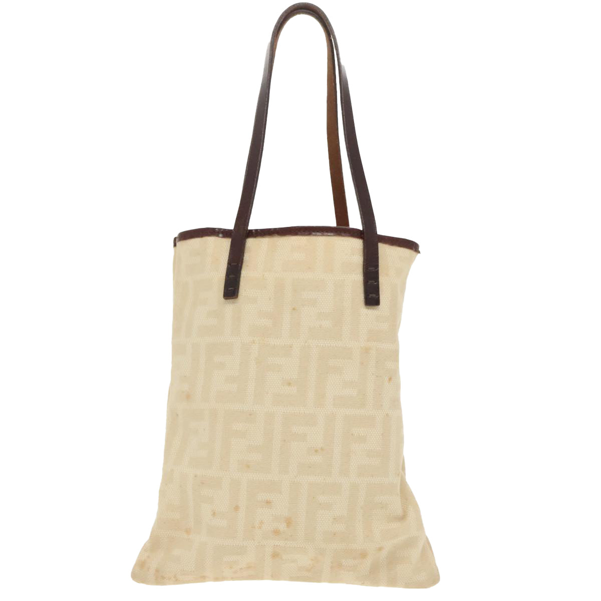 Fendi Beige Canvas Tote Bag ()
