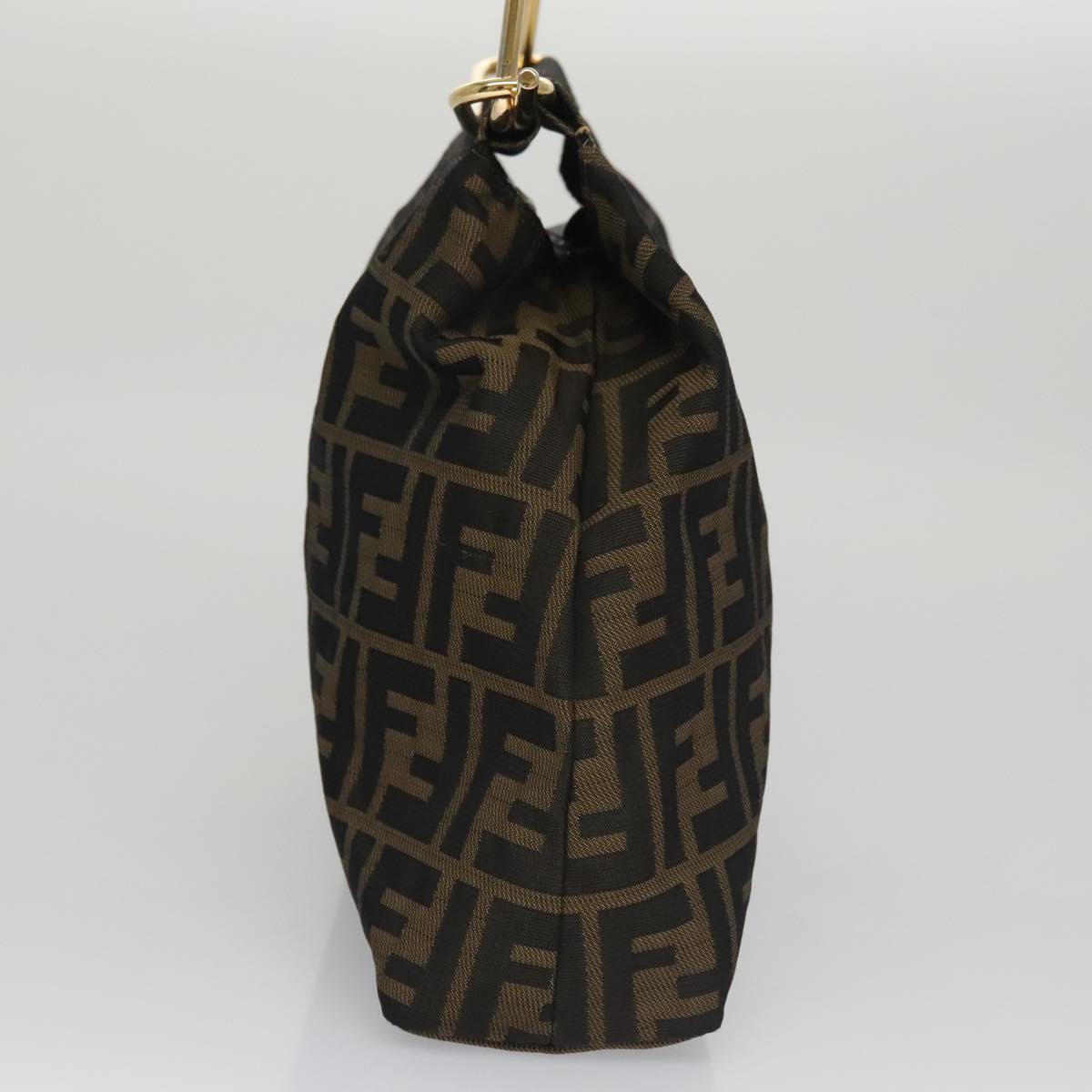 Fendi Zucca Brown Canvas Handbag ()