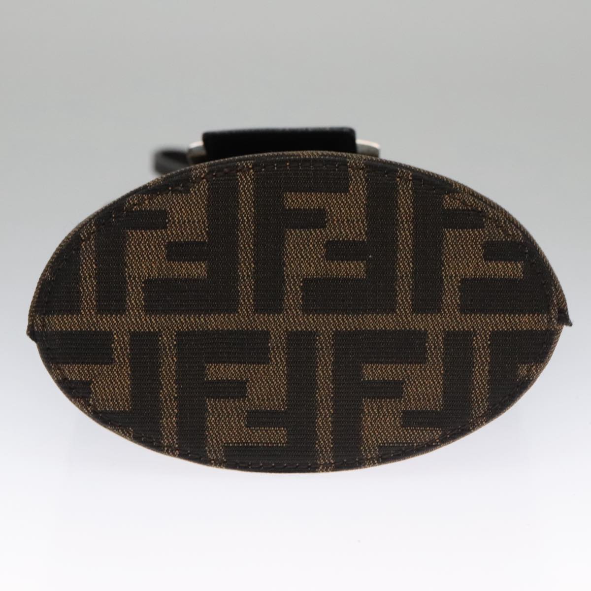 Fendi Zucca Brown Canvas Shoulder Bag ()