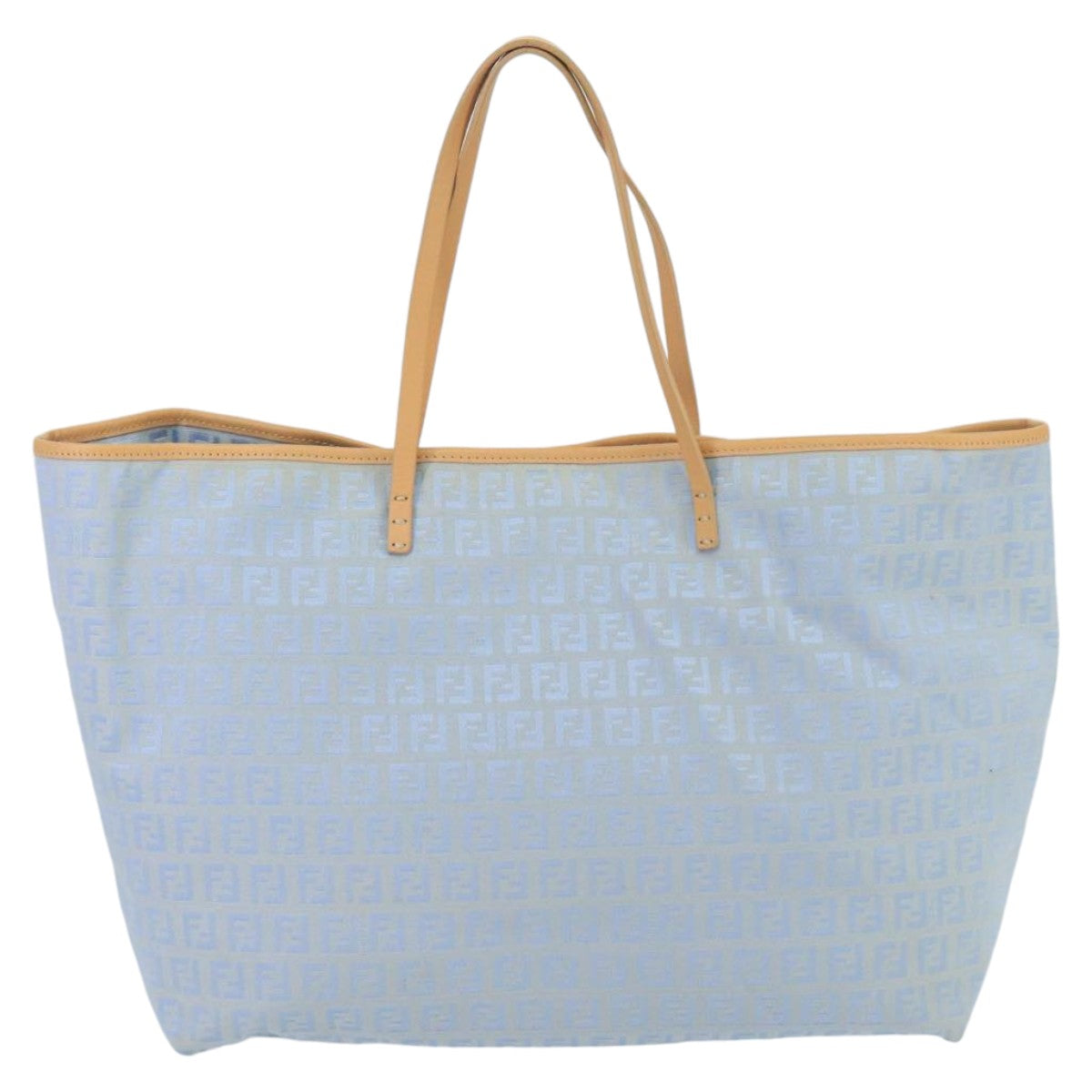 Fendi Blue Canvas Tote Bag ()