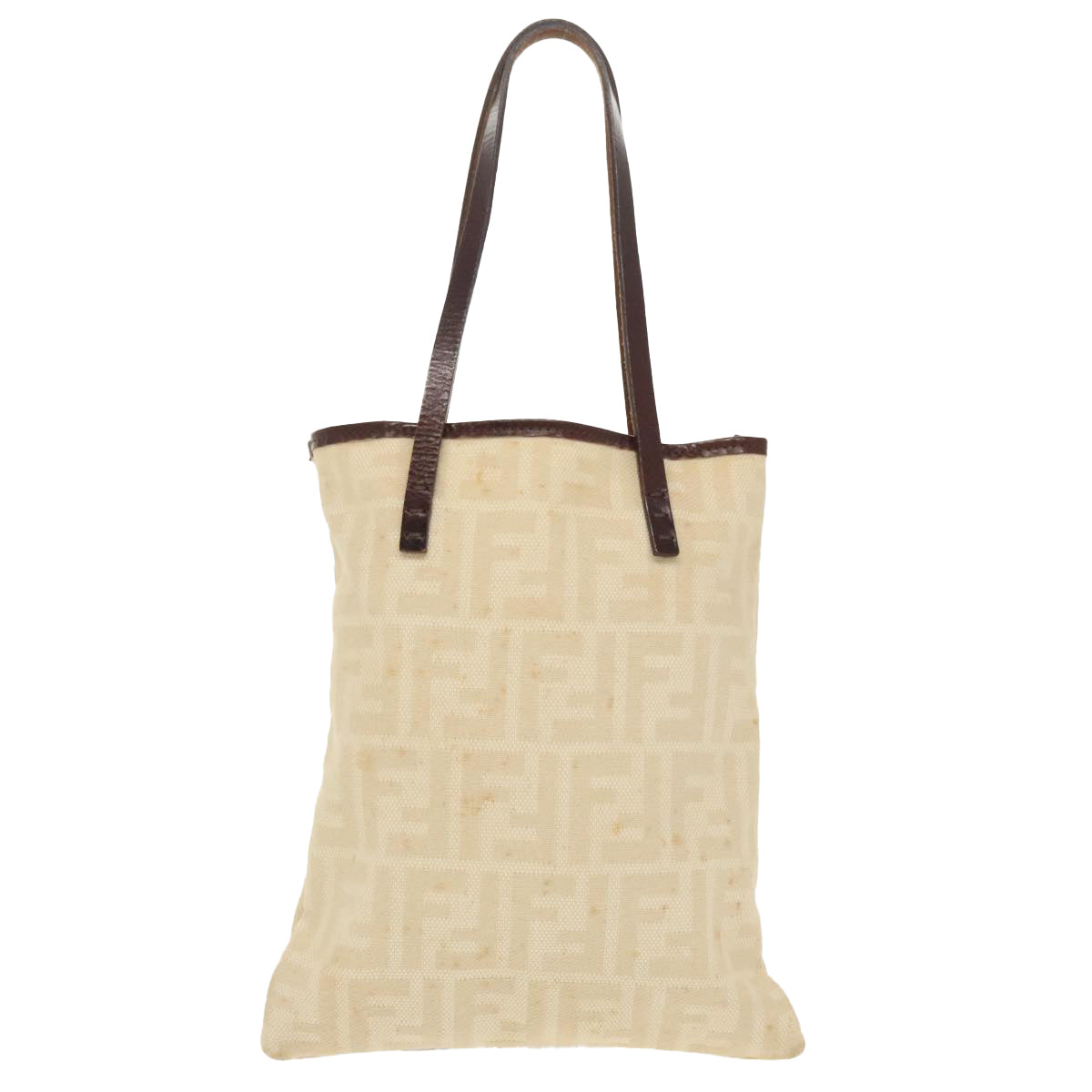 Fendi Beige Canvas Tote Bag ()