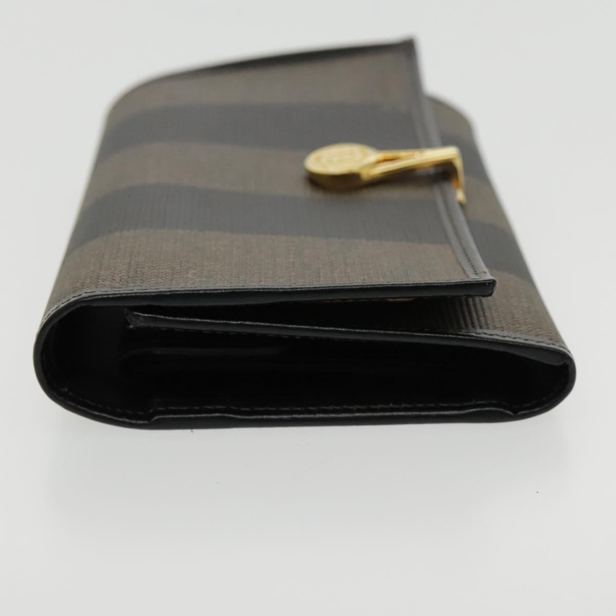 Fendi Brown Canvas Wallet ()