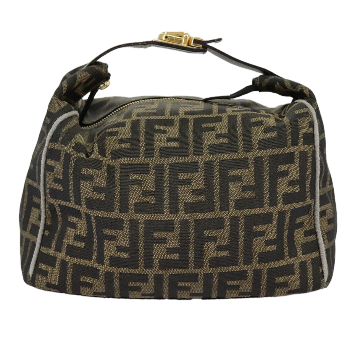 Fendi Black Canvas Handbag ()