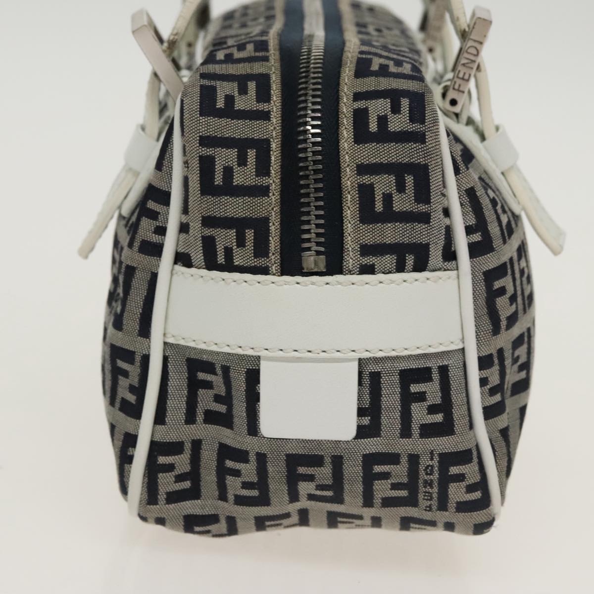 Fendi Navy Canvas Handbag ()