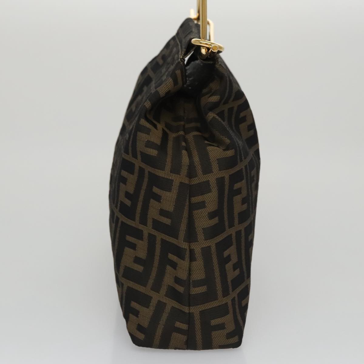 Fendi Zucca Brown Canvas Handbag ()