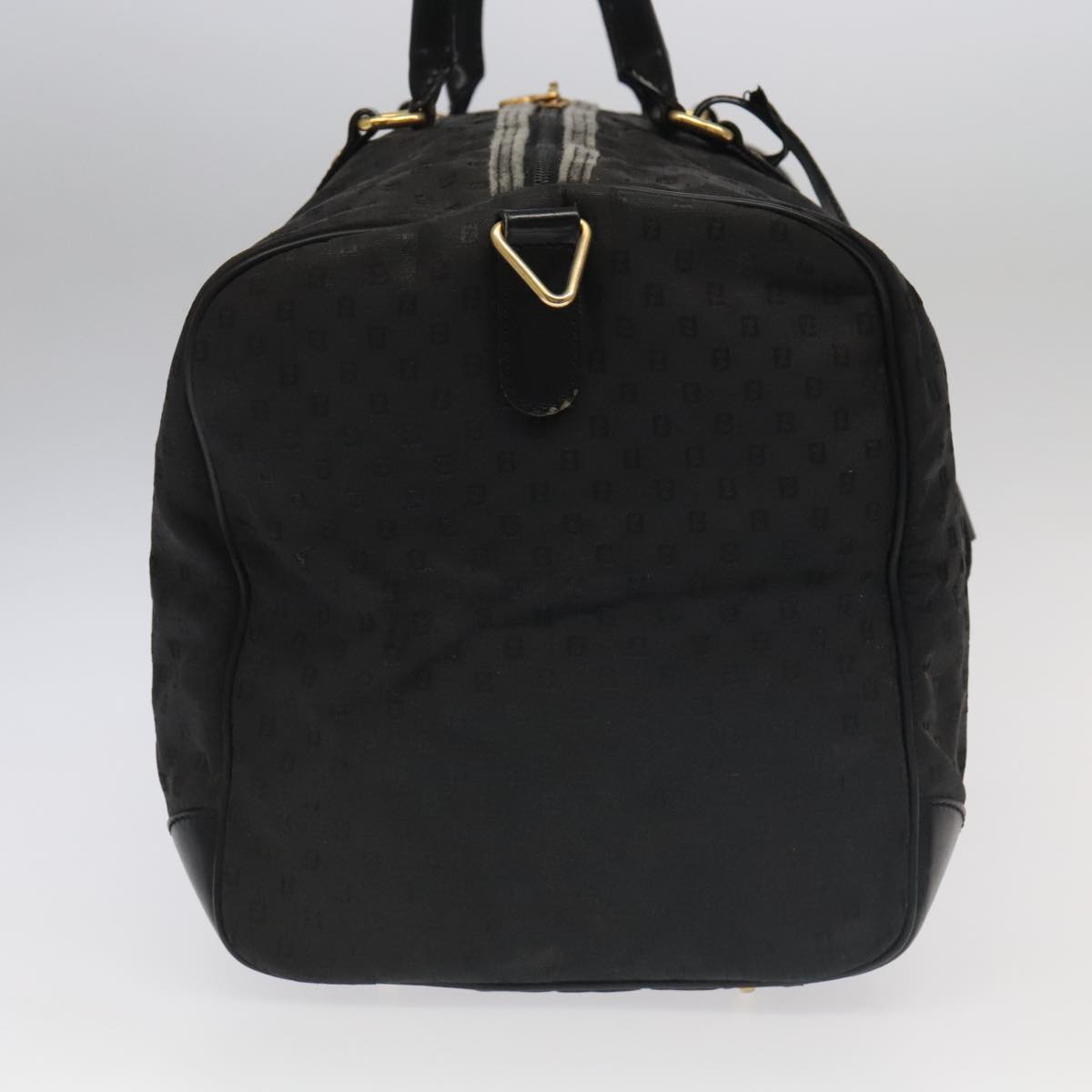 Fendi Black Canvas Travel Bag ()
