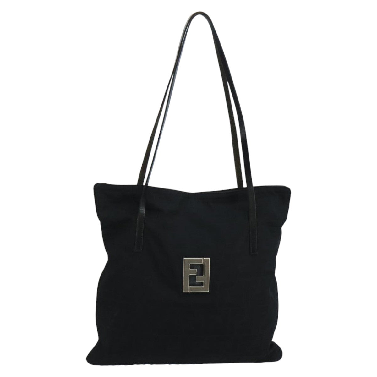 Fendi Zucca Black Synthetic Tote Bag ()