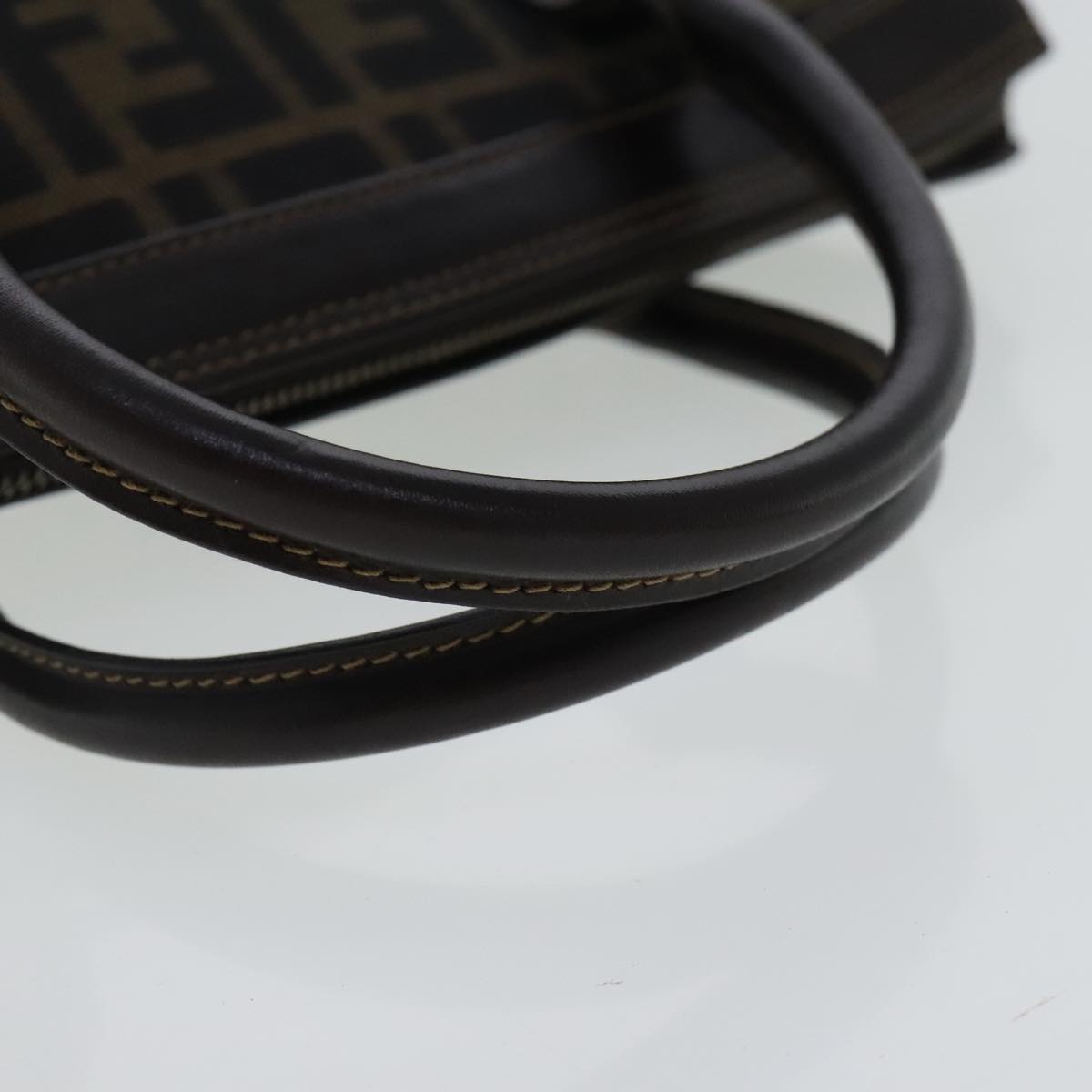 Fendi Zucca Brown Canvas Handbag ()