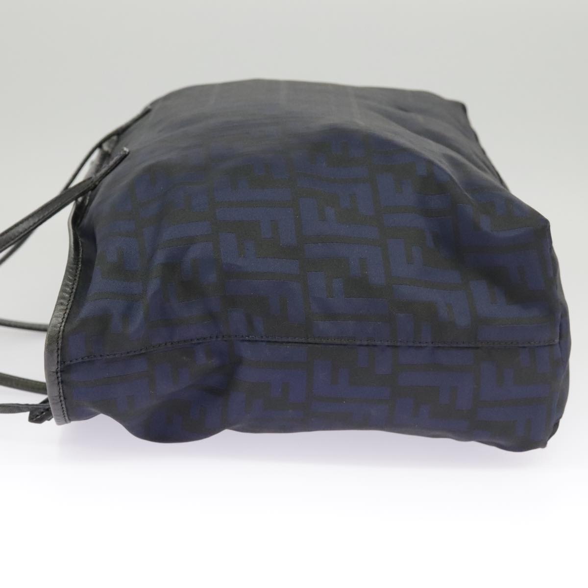 Fendi Navy Canvas Tote Bag ()