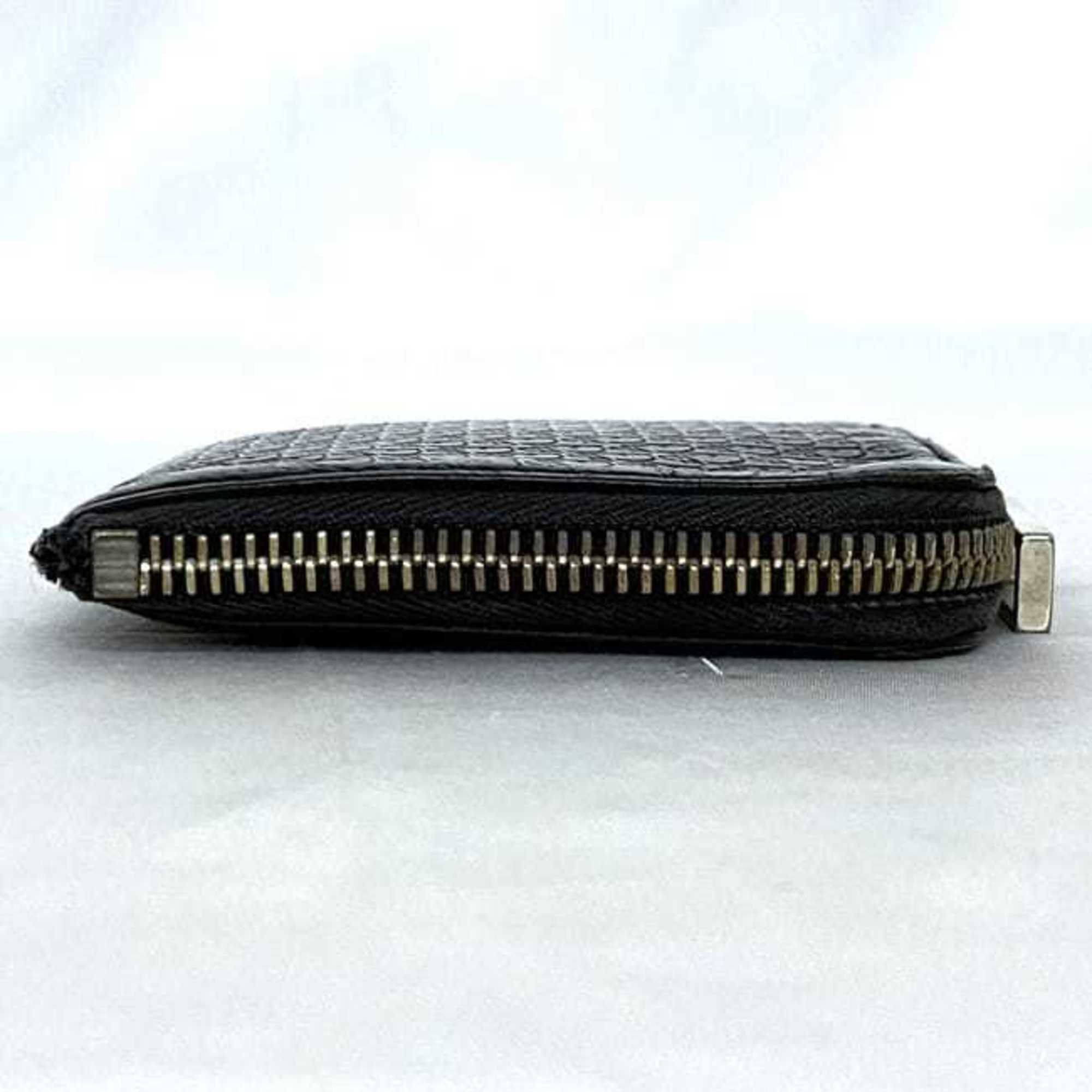 Christian Dior Black Patent Leather Wallet (Bi-Fold) ()