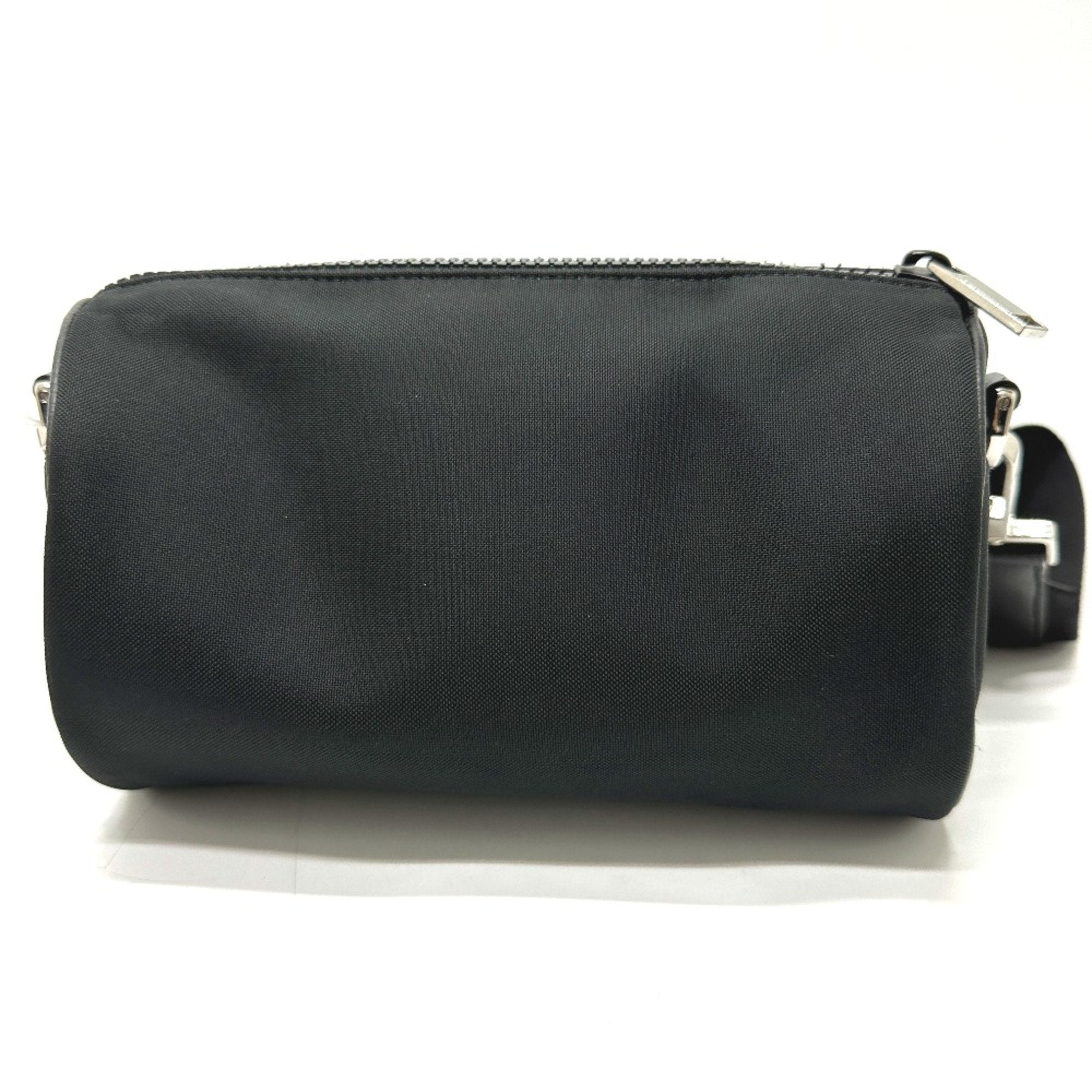 Christian Dior Black Leather Shoulder Bag ()
