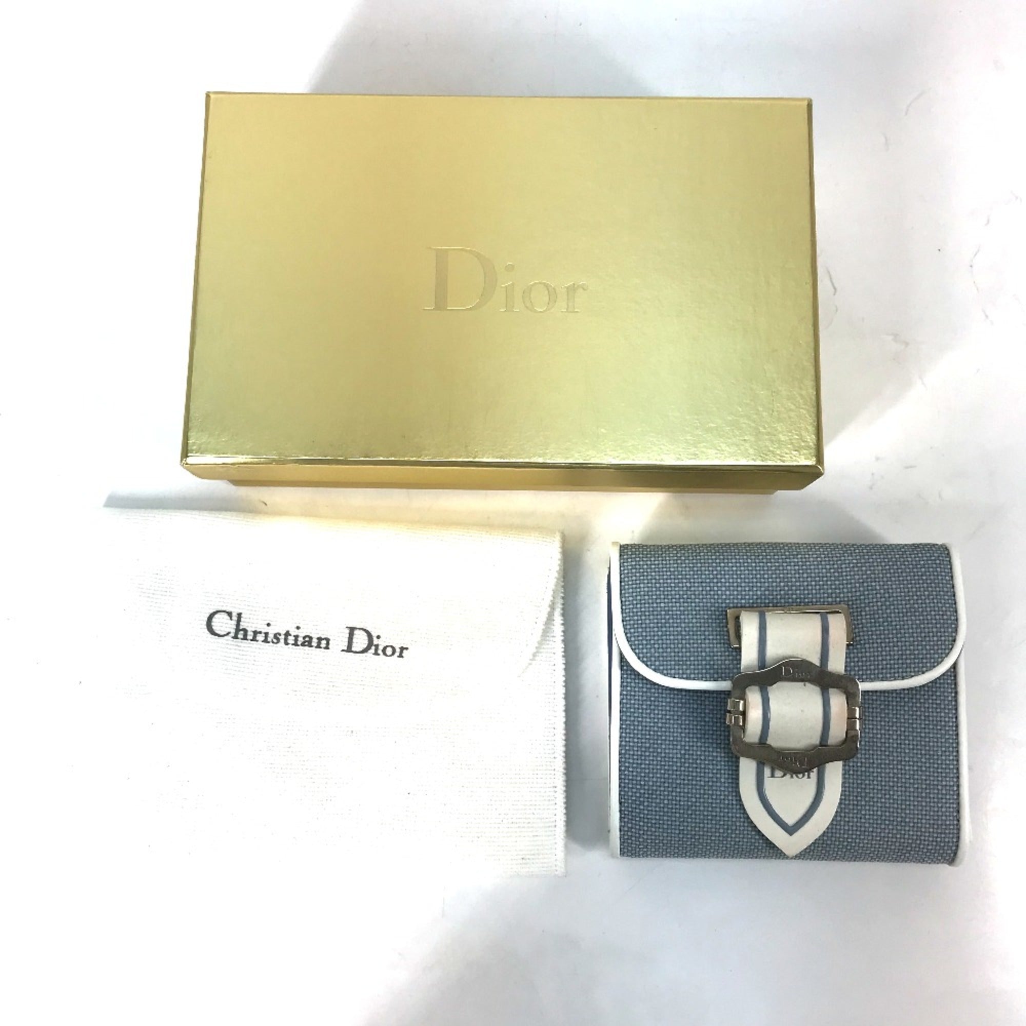Christian Dior Blue Other Wallet (Bi-Fold) ()